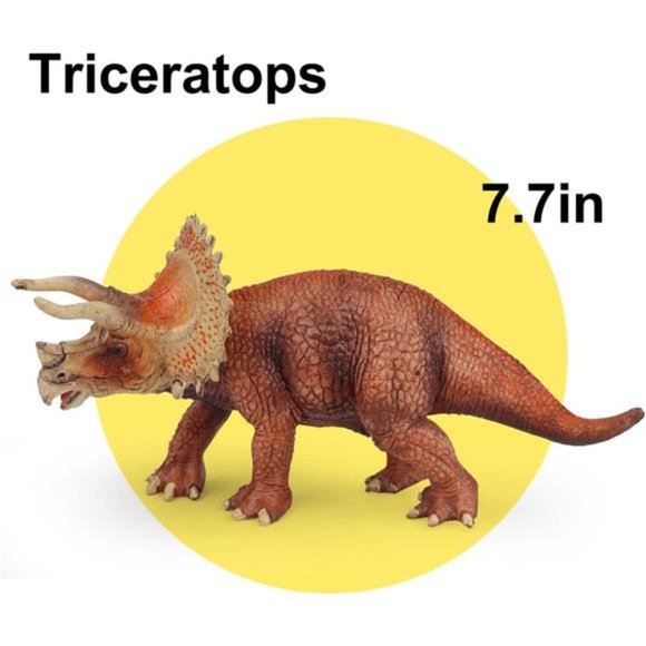 5PCS Jumbo Dinosaur Set,13" Realistic Looking Dinosaur Toys for Kids Party Gift - Picture 3 of 6